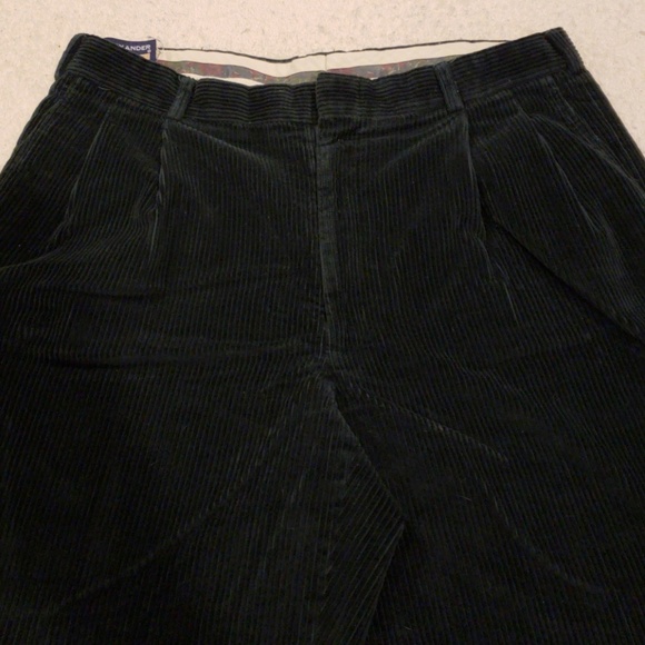 John Alexander Corduroy Pants Green 32/32 - Picture 2 of 4